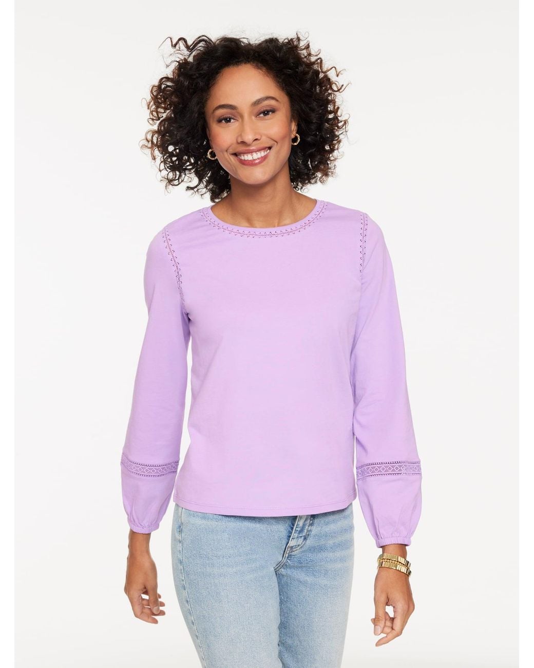 Talbots Purple Plus Size