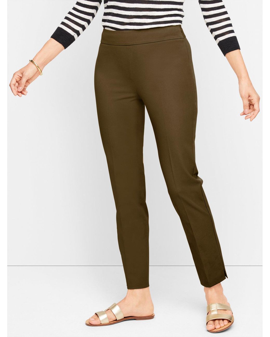 Talbots Chatham Ankle Pants in Green Lyst UK