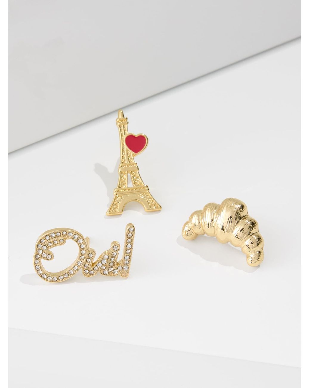 Talbots Metallic Perfectly Paris Pin Set