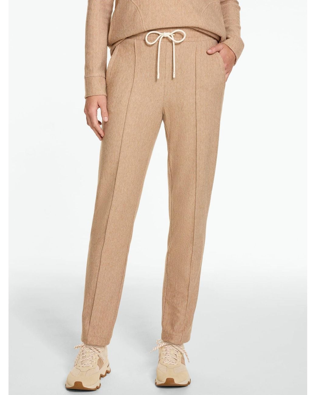 Talbots Natural Tapered Leg Pants