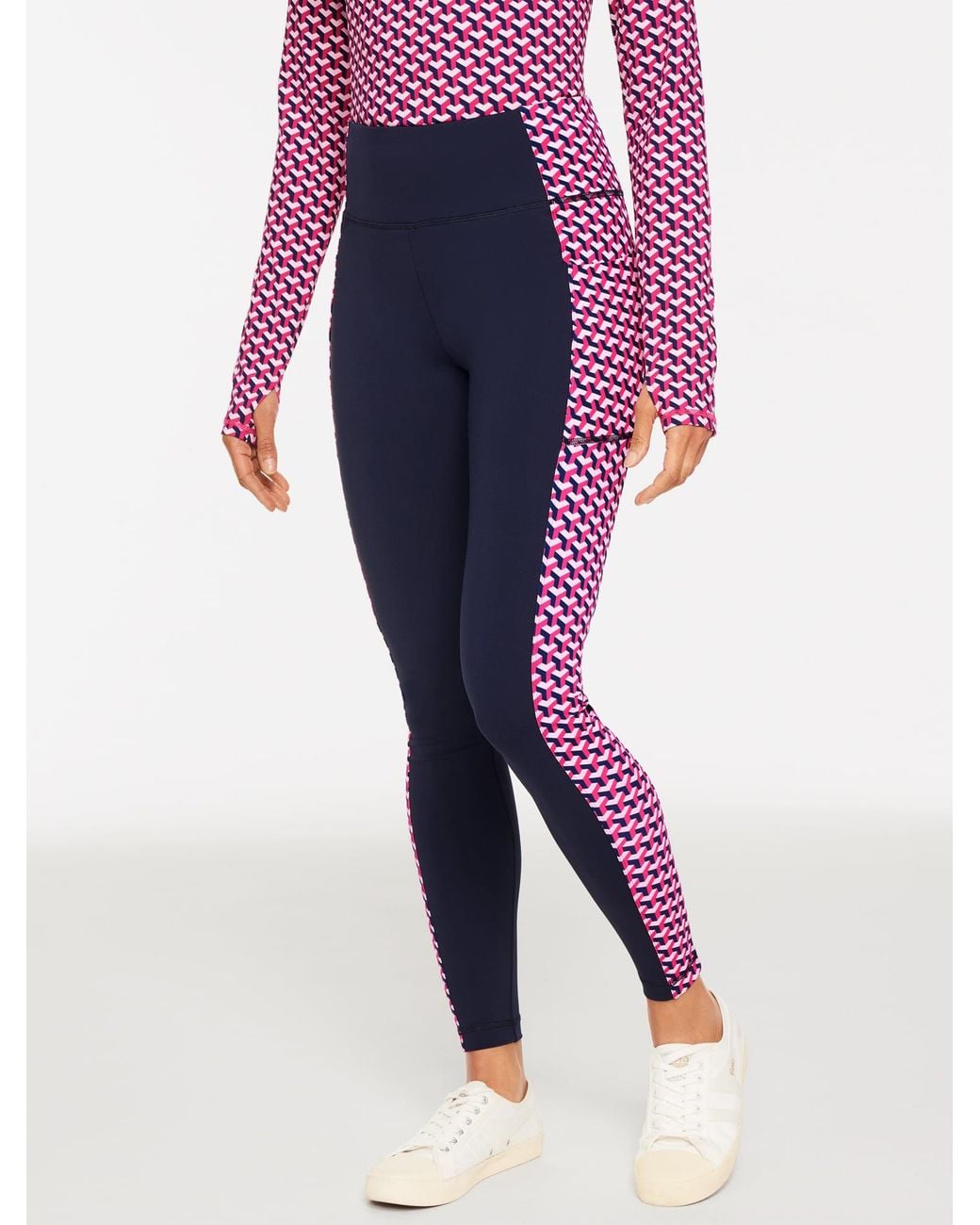 Talbots Multicolor Performance Compression Leggings