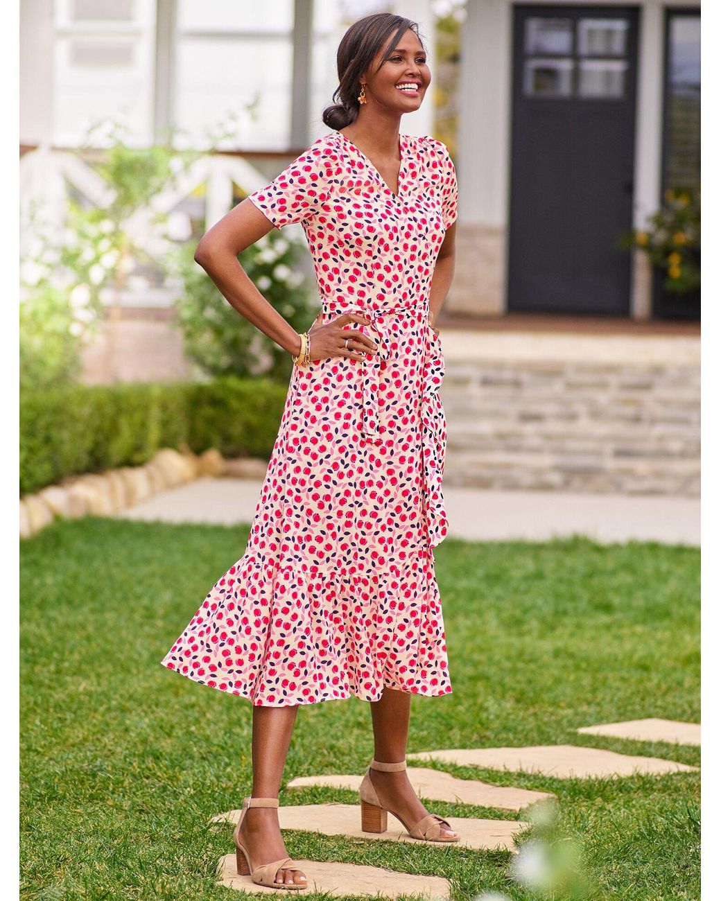 talbots wrap dresses