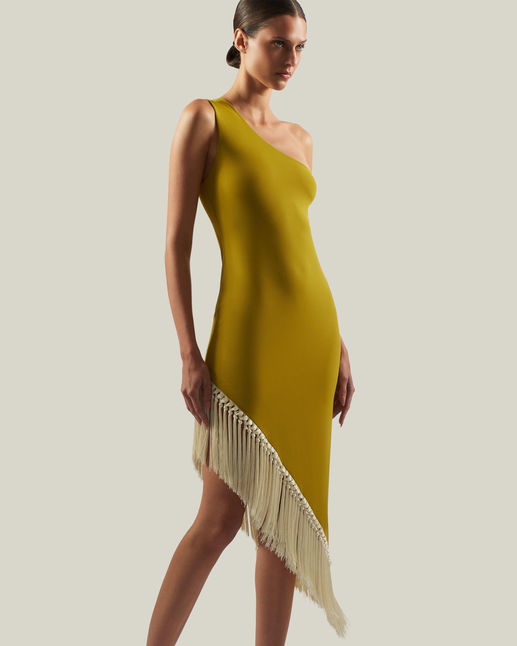 Taller Marmo Green Yacare Dress
