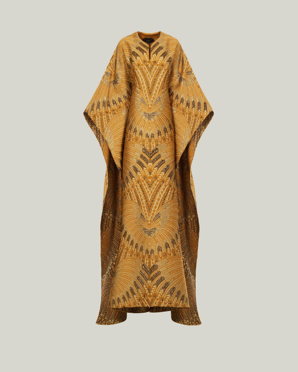 Taller Marmo Metallic Iman Royale Kaftan