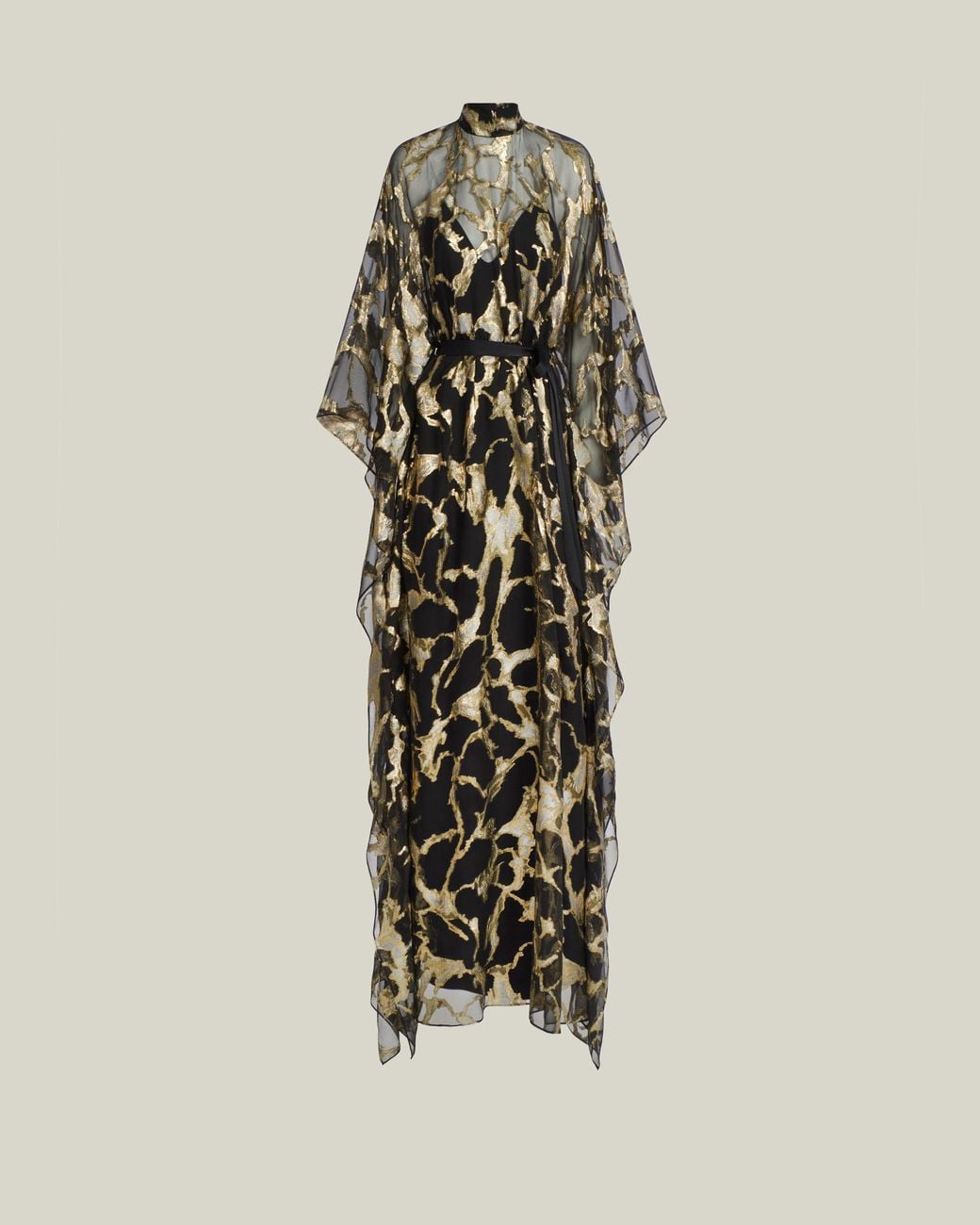 Taller Marmo White Kintsugi Kaftan