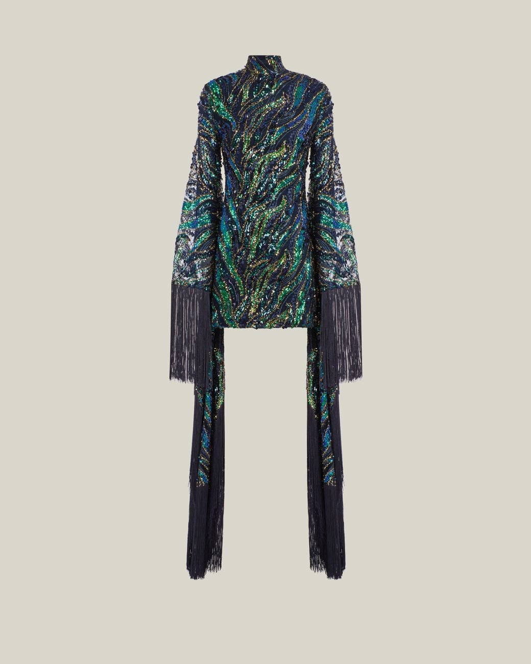Taller Marmo Blue Disco Dragon Dress