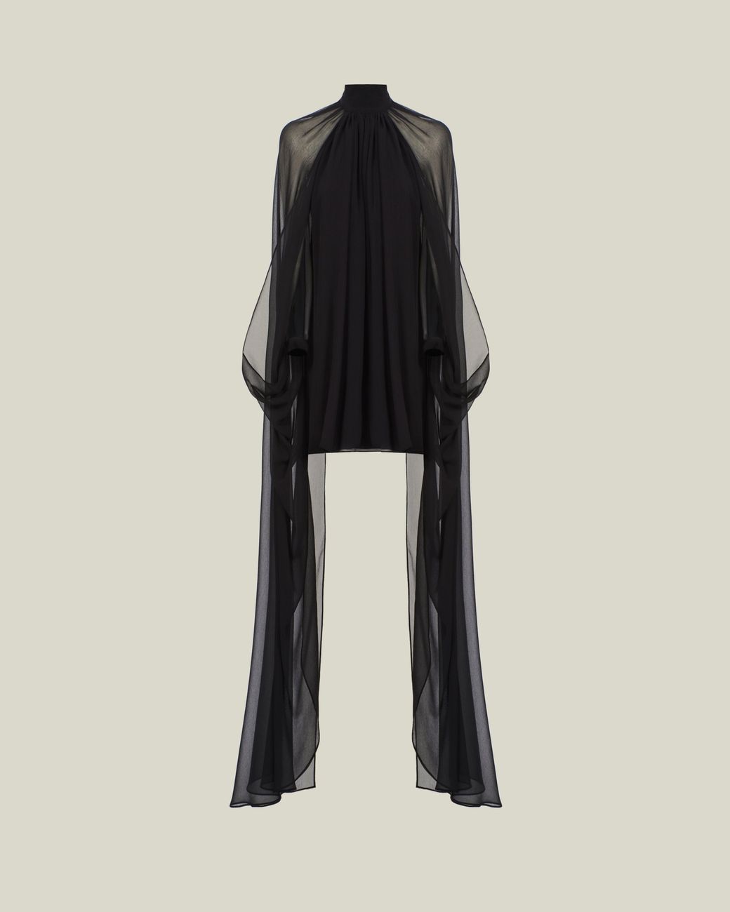 Taller Marmo Black Mini Eterea Dress