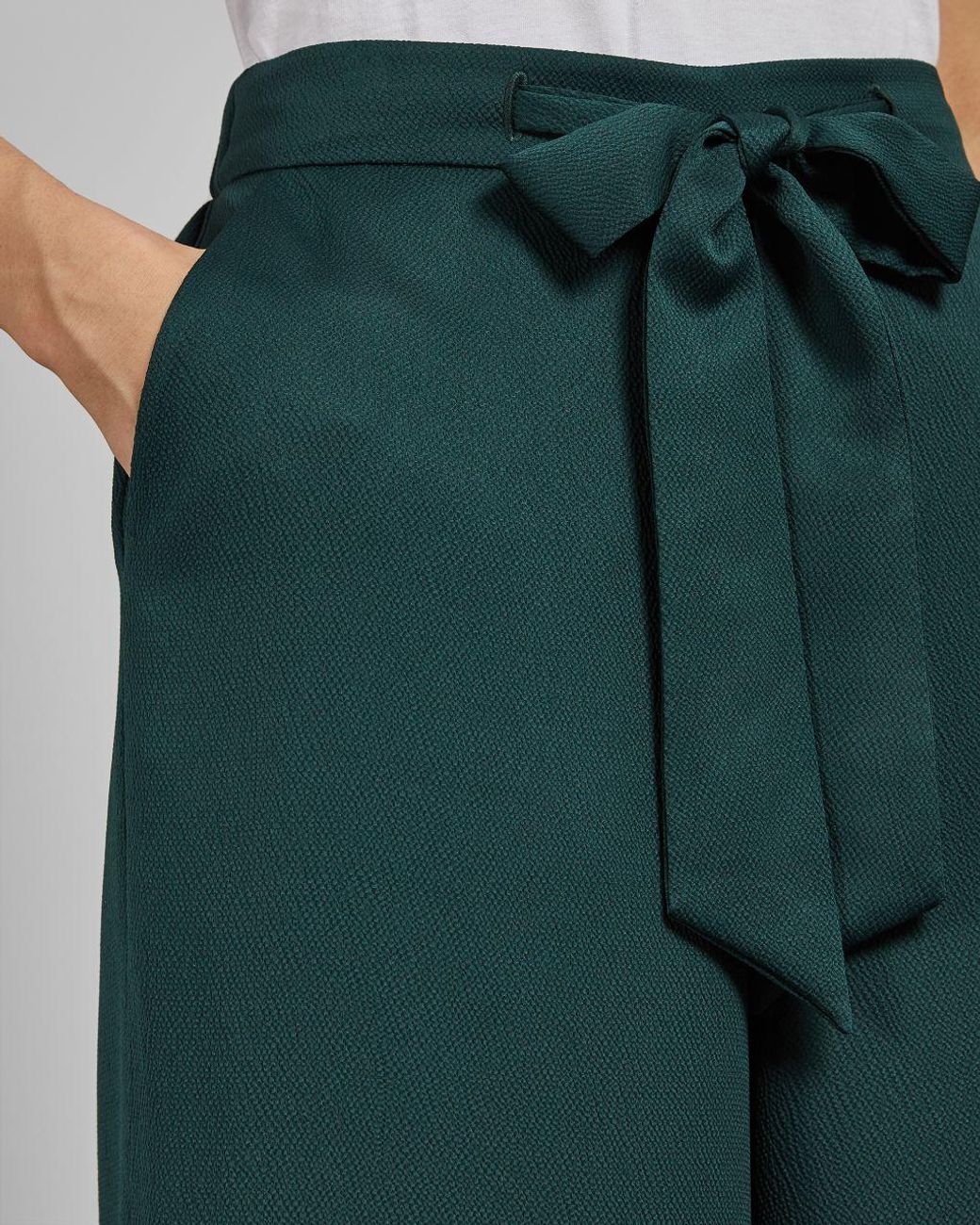 Ted Baker Synthetic Tie Waist Wide Leg 