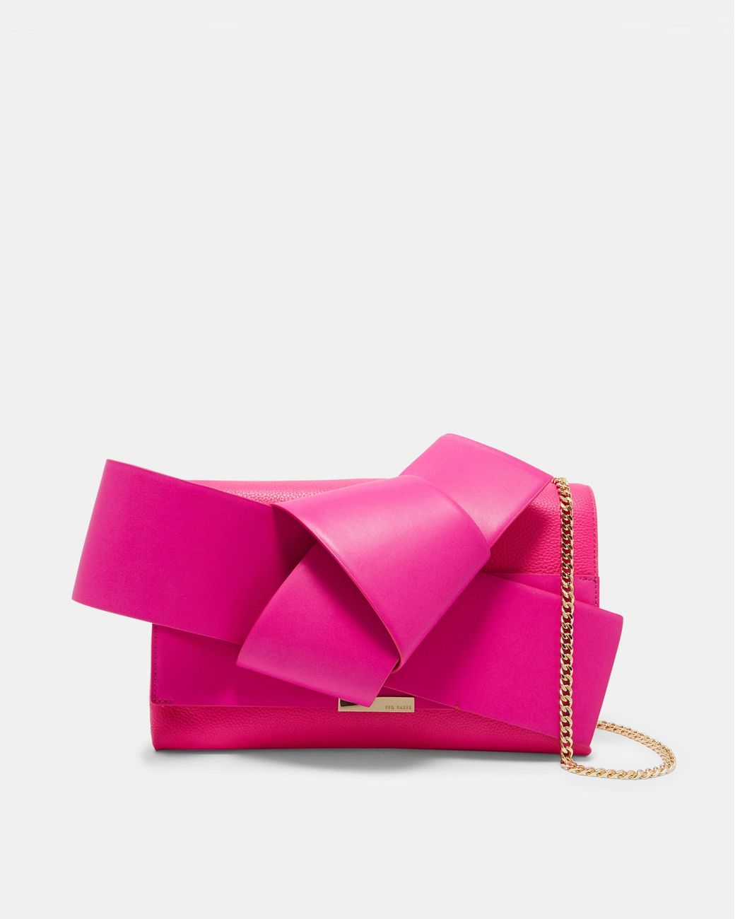 Ted Baker Giant Knot Bow Clutch Bag in Pink | Lyst Australia