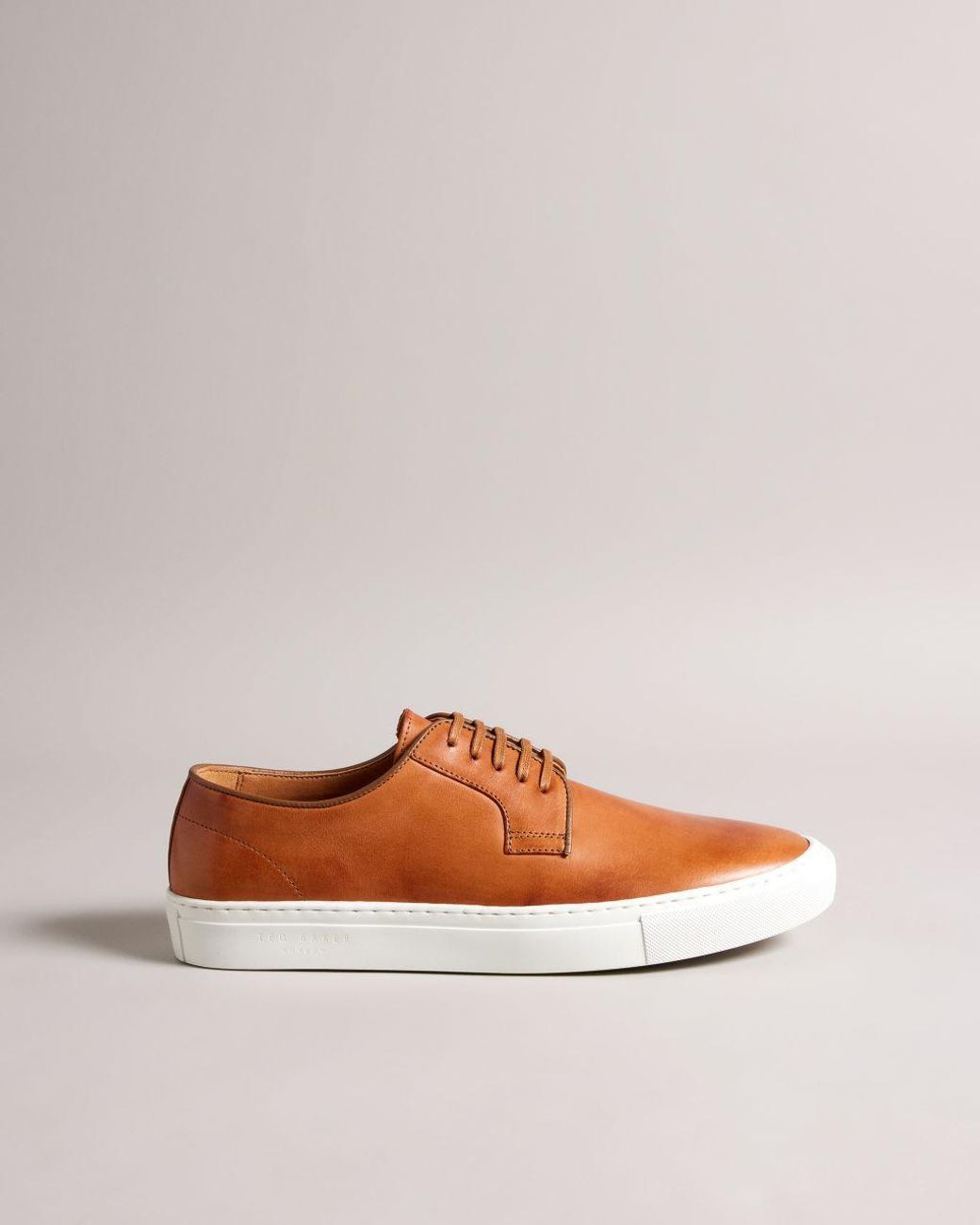 Ted Baker Leather Derby Shoe And Trainer Hybrid in Brown for Men | Lyst UK