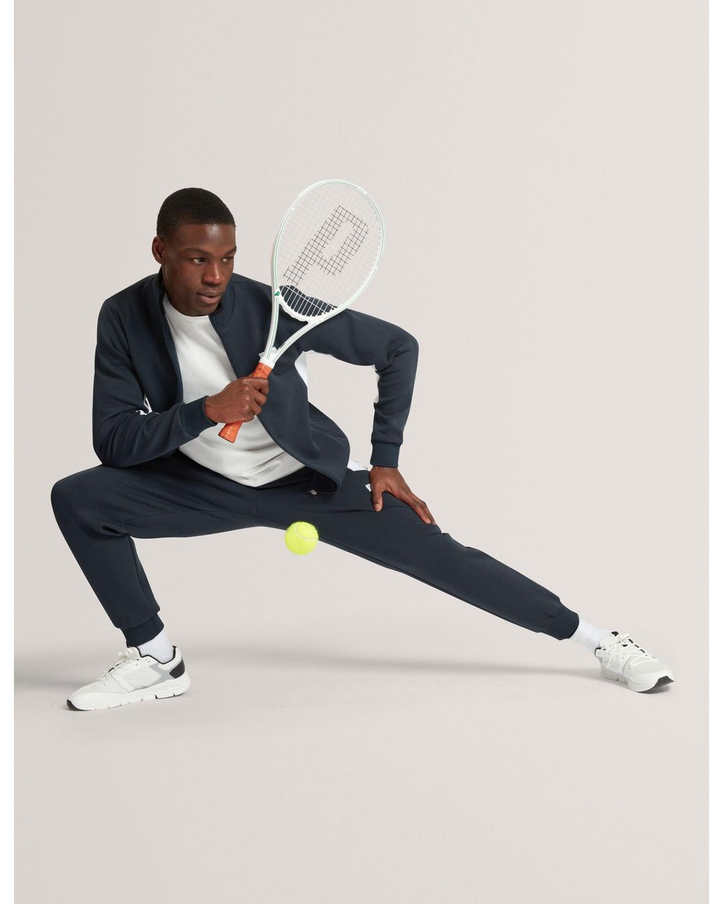 Ted Baker Blue Logan Lightweight Zip-Up Track Jacket for men