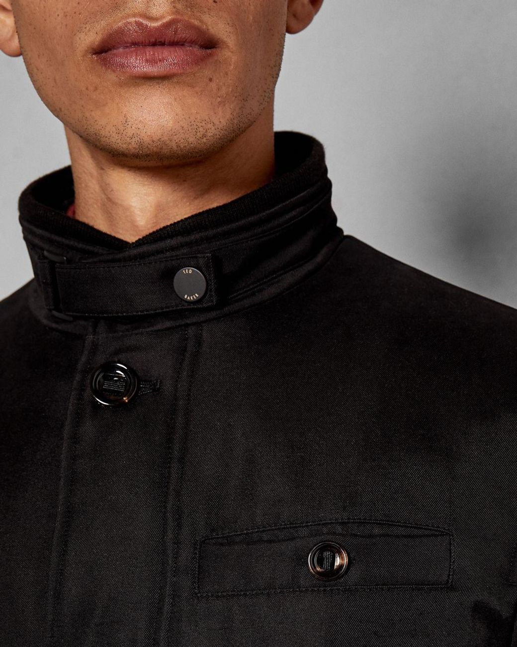 black showerproof jacket