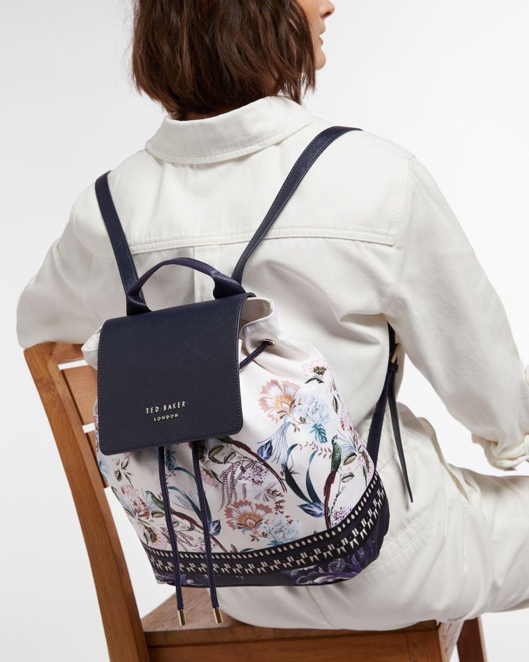 Ted Baker Botanical Print Nylon 