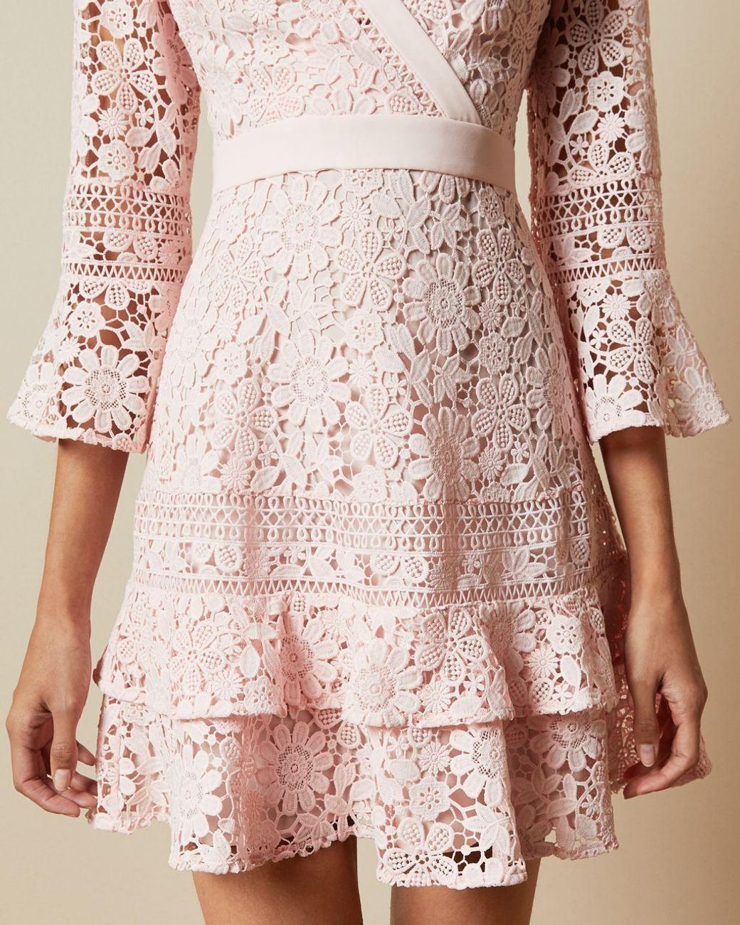 ted baker baby pink dress