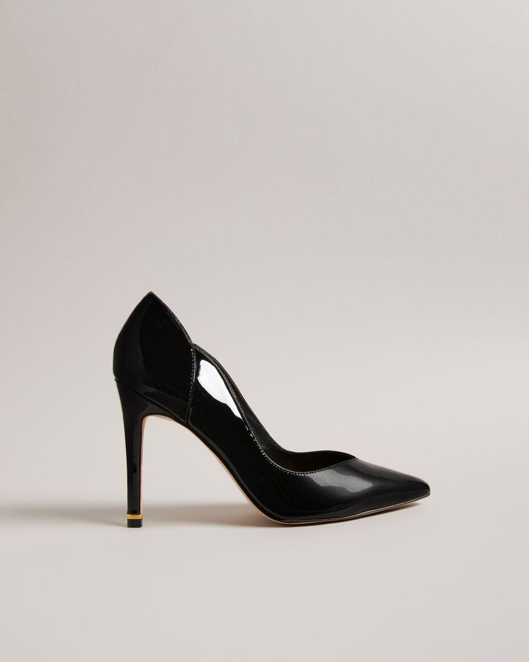 Ted Baker Layered Patent Leather Court Heels in Black Lyst