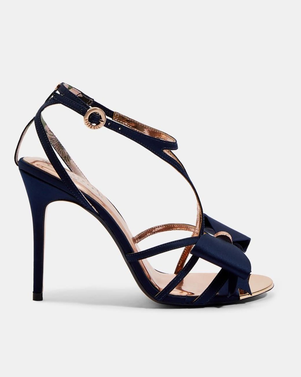 Ted Baker Stiletto Sandals In Blue | Lyst Uk