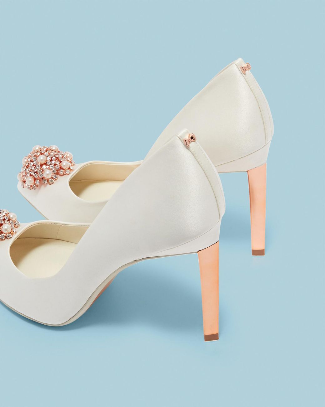 Ted Baker Brooch Detail Court Shoes in 
