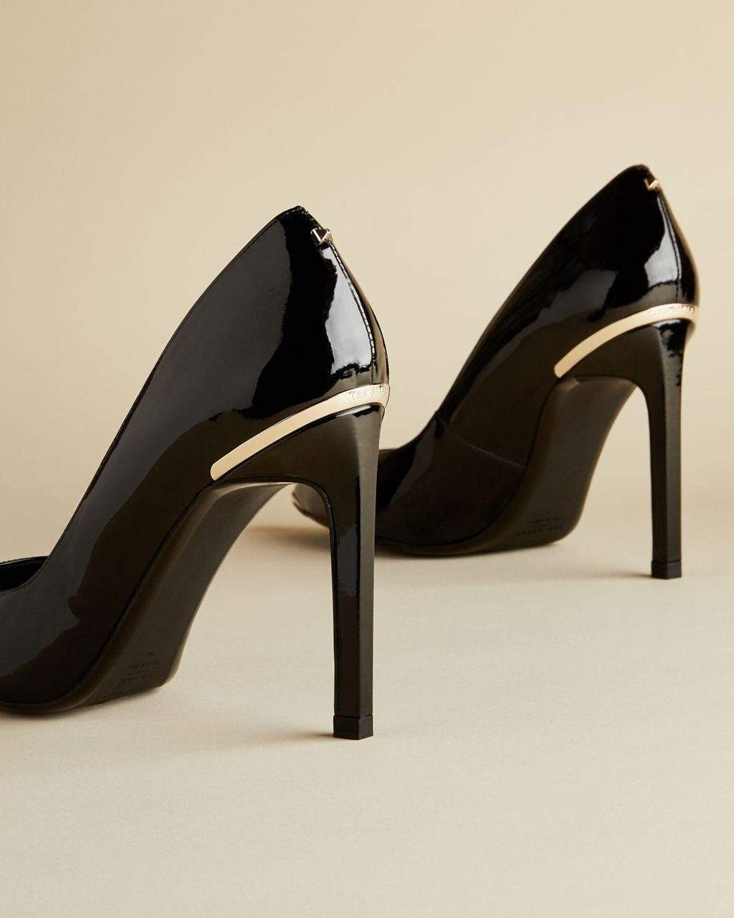 ted baker black high heels
