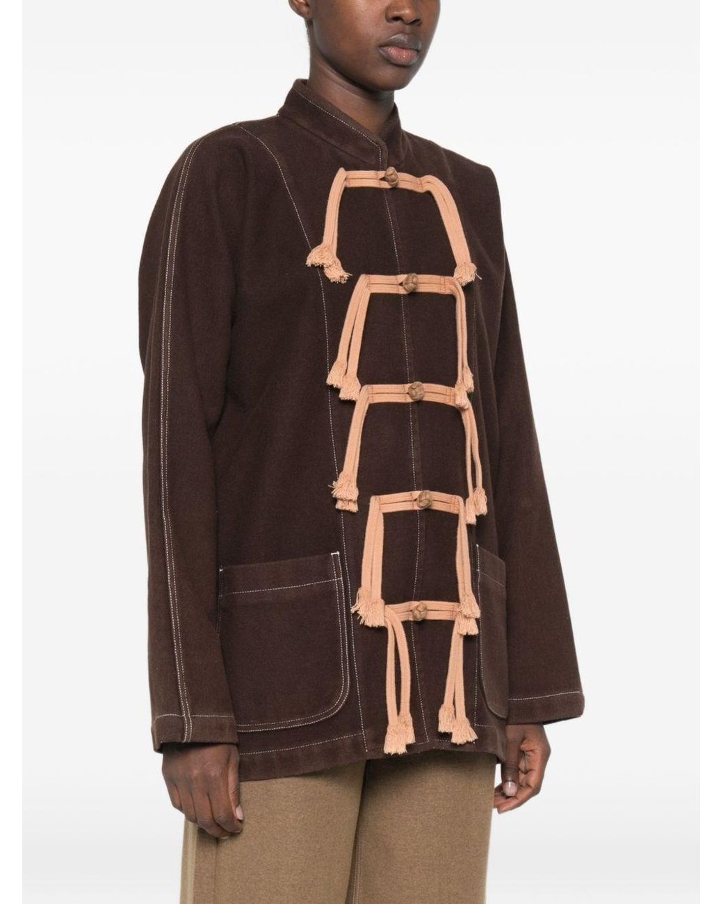 Uma Wang Brown Wool Jacket