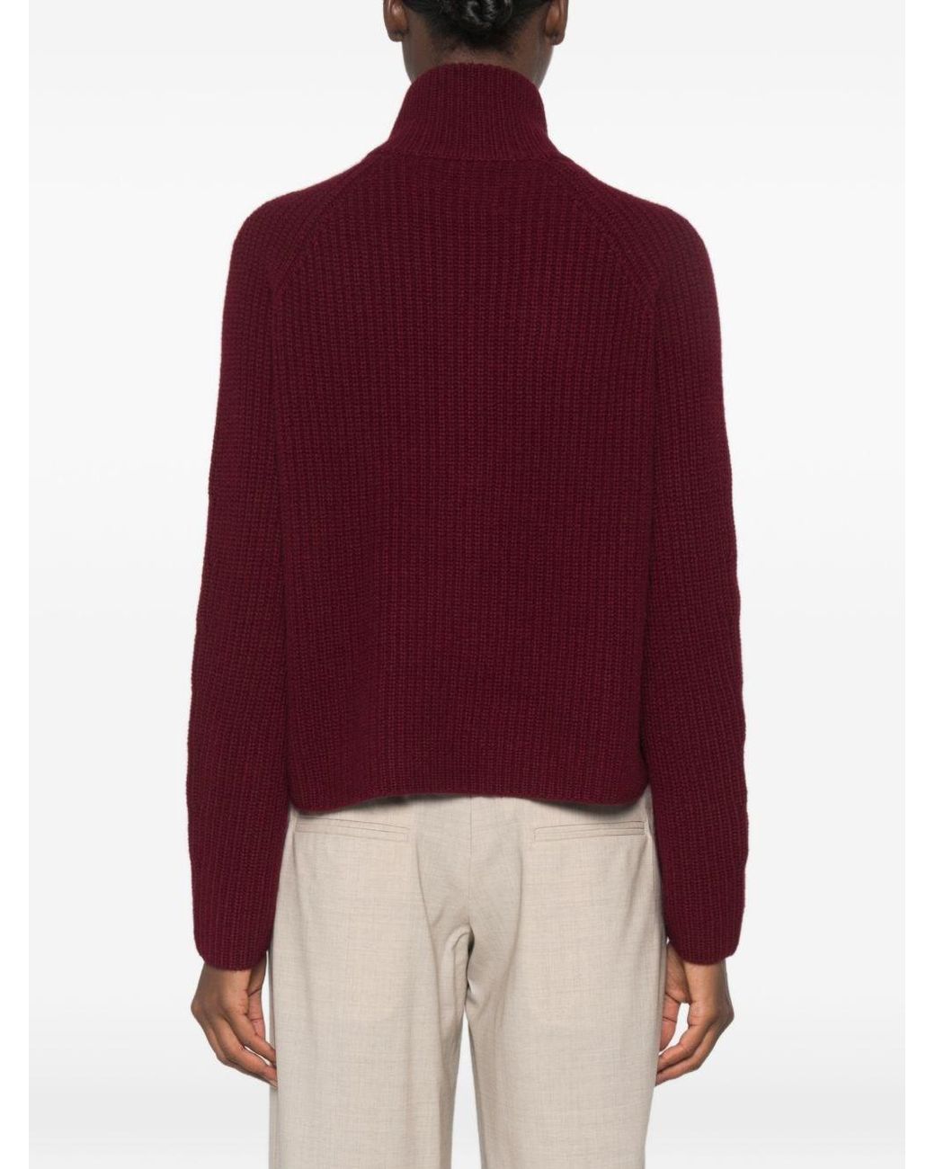 Lisa Yang Red Sadie Cashmere Cardigan