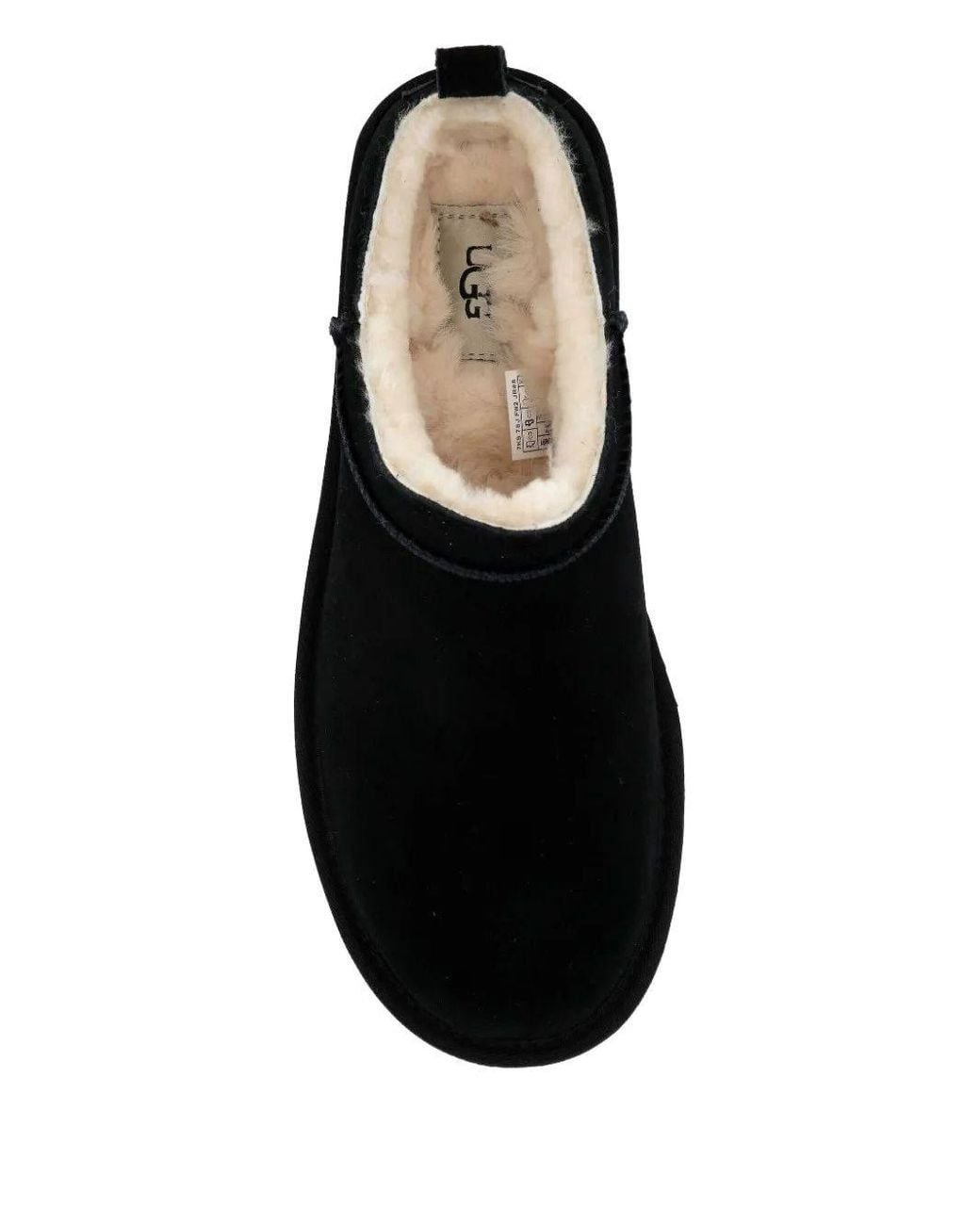Ugg Black Classic Micro Slippers