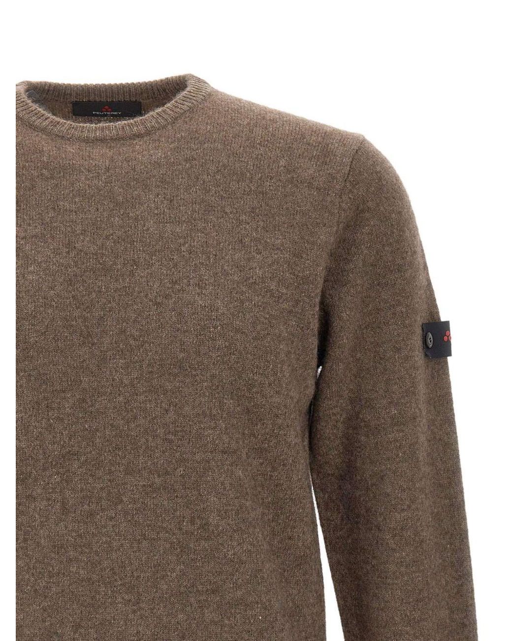Peuterey Brown Gediz Sweater 02 Iron for men
