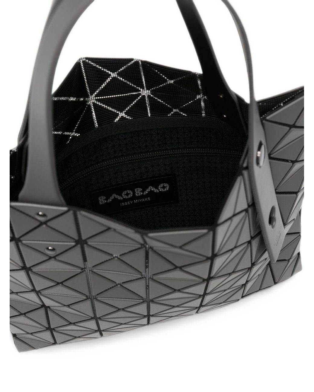 Issey Miyake Black Prism Matte Tote Bag