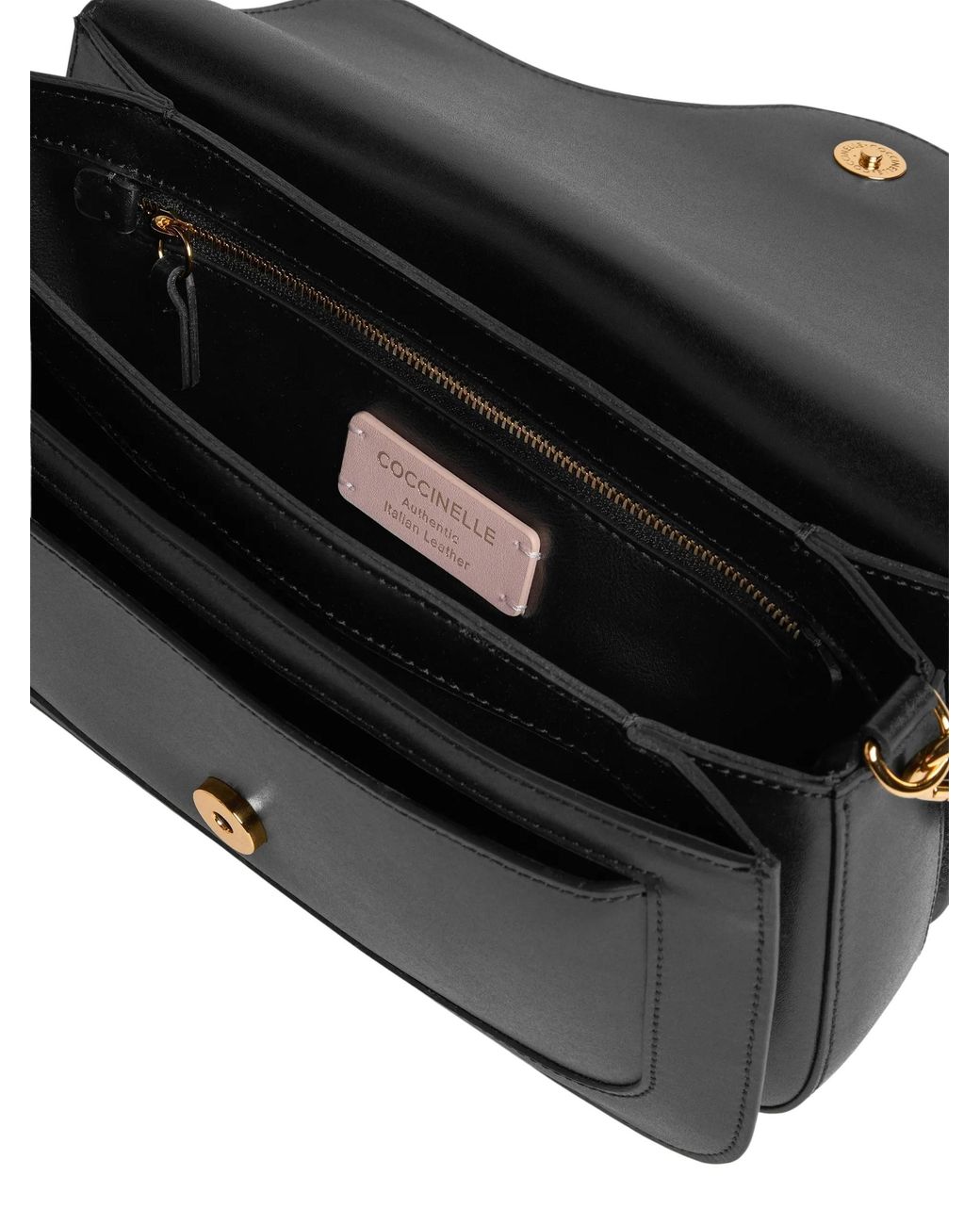 Coccinelle Black C-Me Medium Shoulder Bag