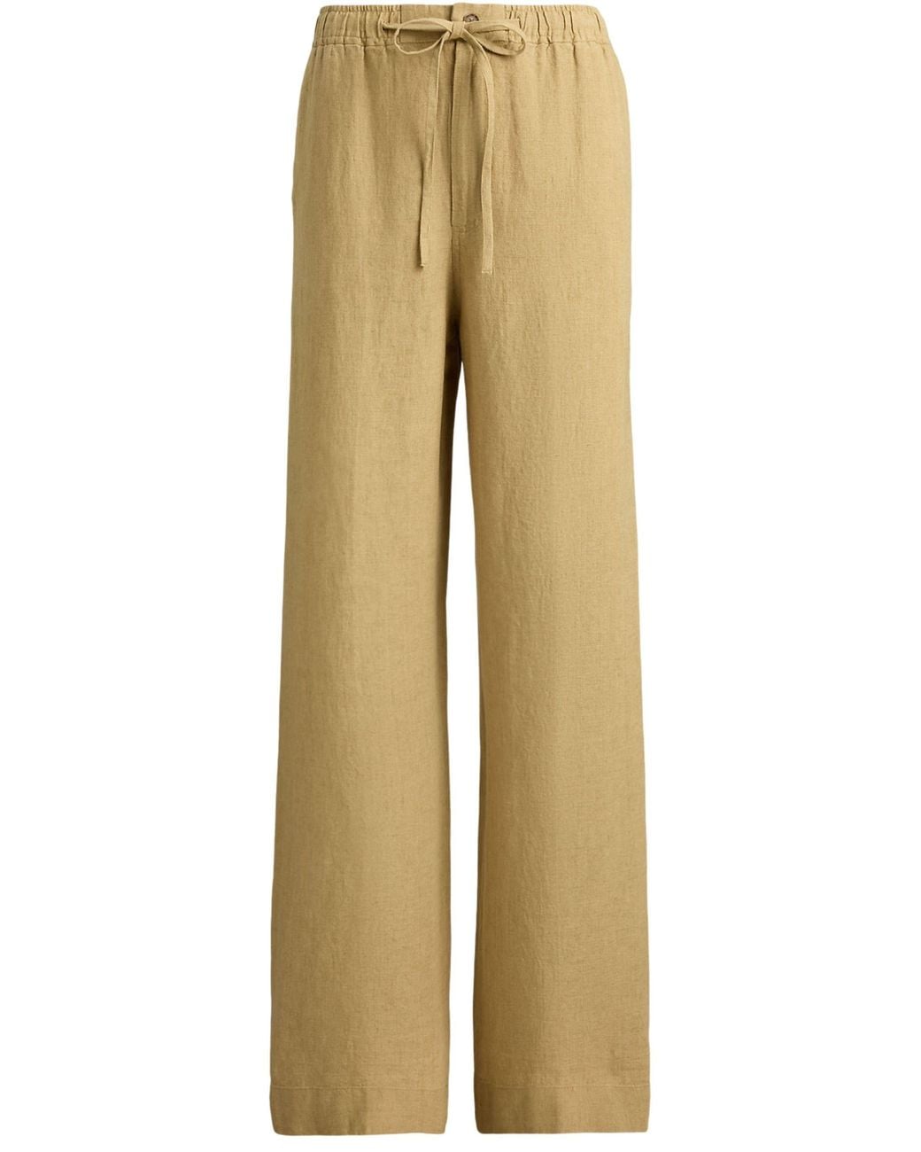 Polo Ralph Lauren Natural Linen Trousers