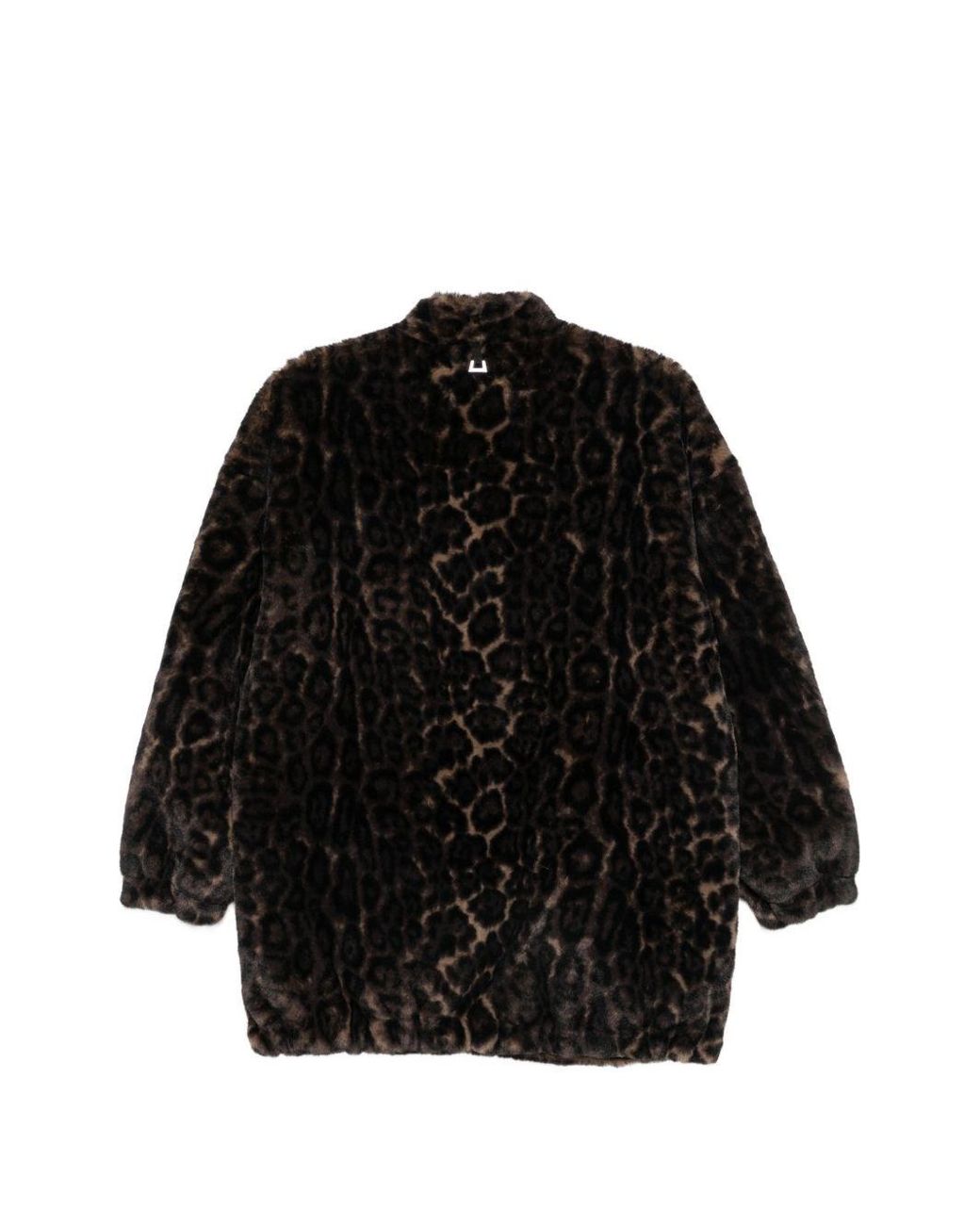 Apparis Black Jane Faux Leather Coat