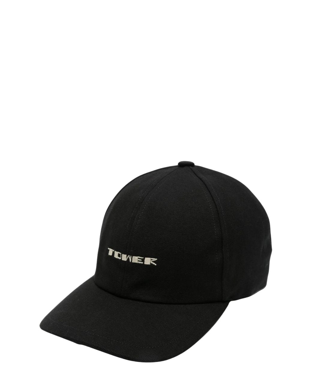 Rick Owens Black Logo Cap for men