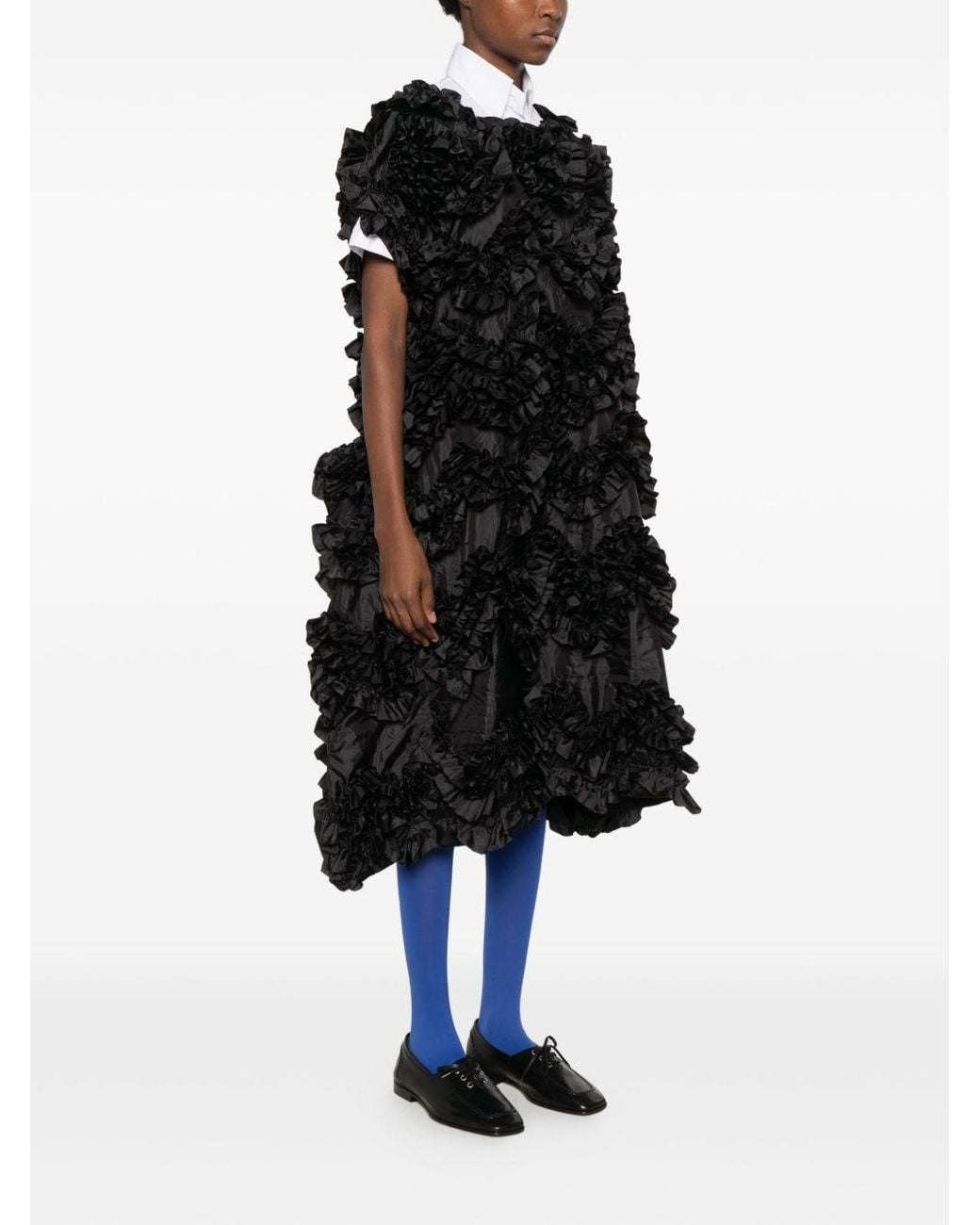 Comme des Garçons Black Taffetas Short Dress Comme Des Gar