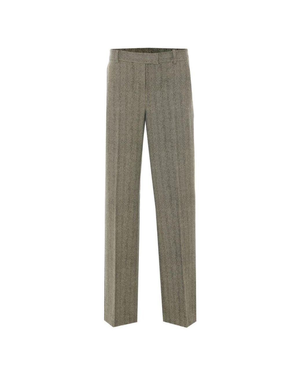 Circolo 1901 Gray Cotton Trousers