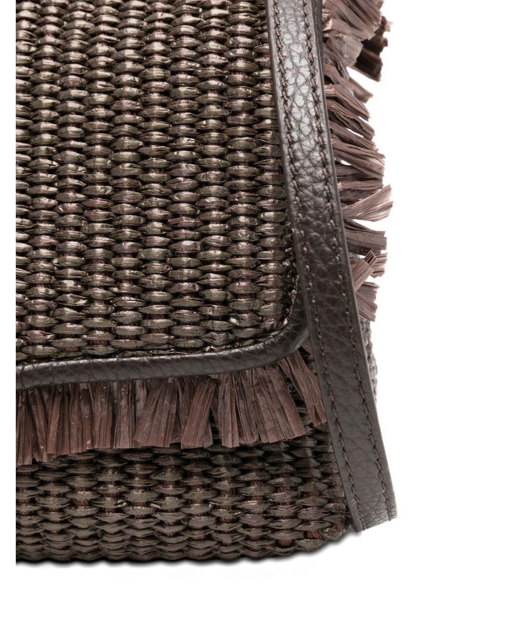 Zanellato Black Postina Vimini Baby Handbag