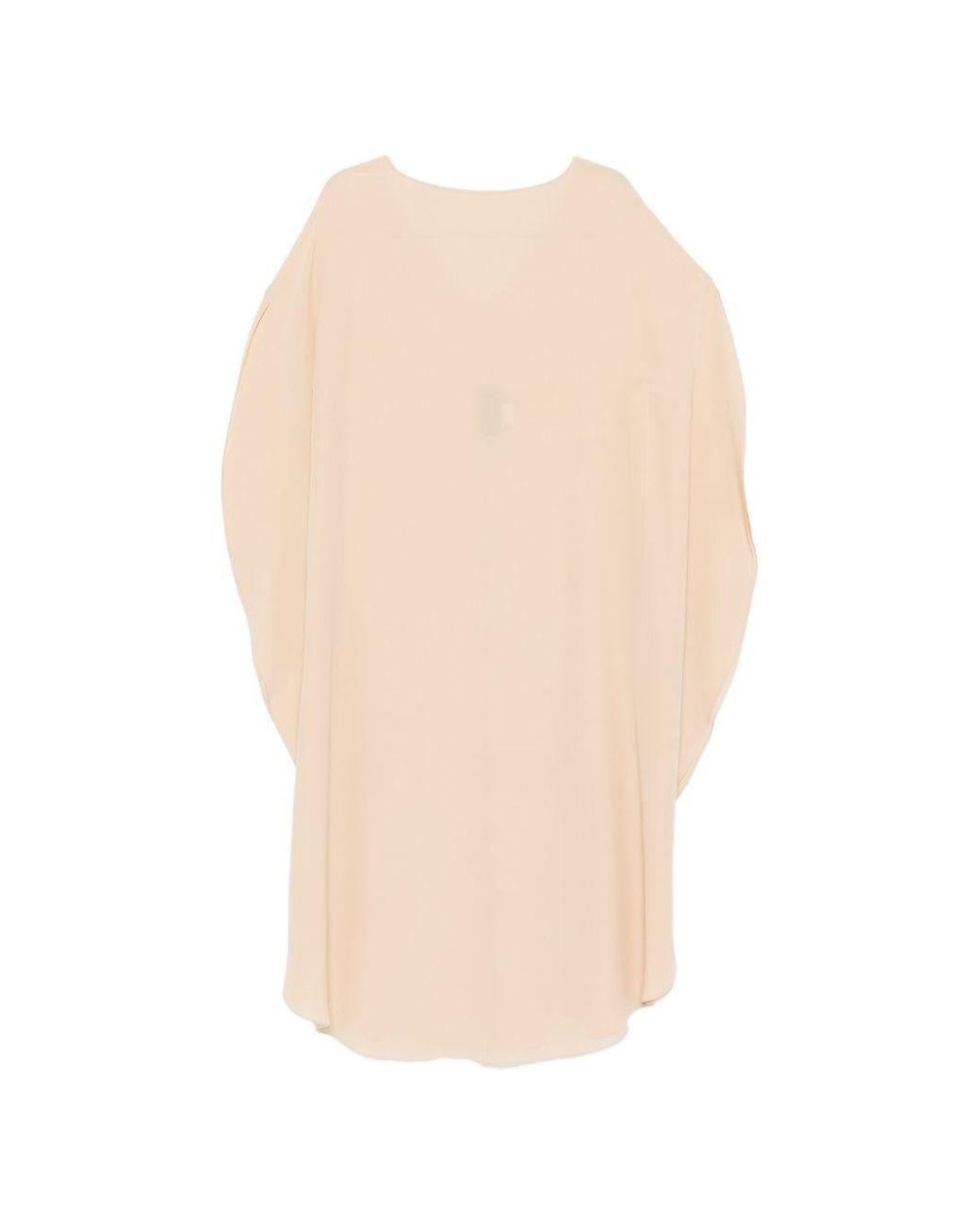 Gianluca Capannolo White Silk Midi Dress