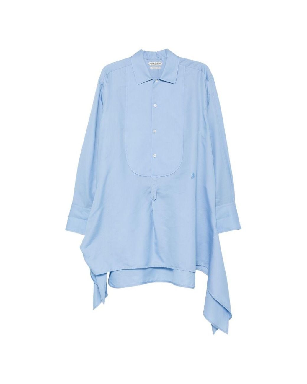 J.W. Anderson Blue Cotton Shirt Dress