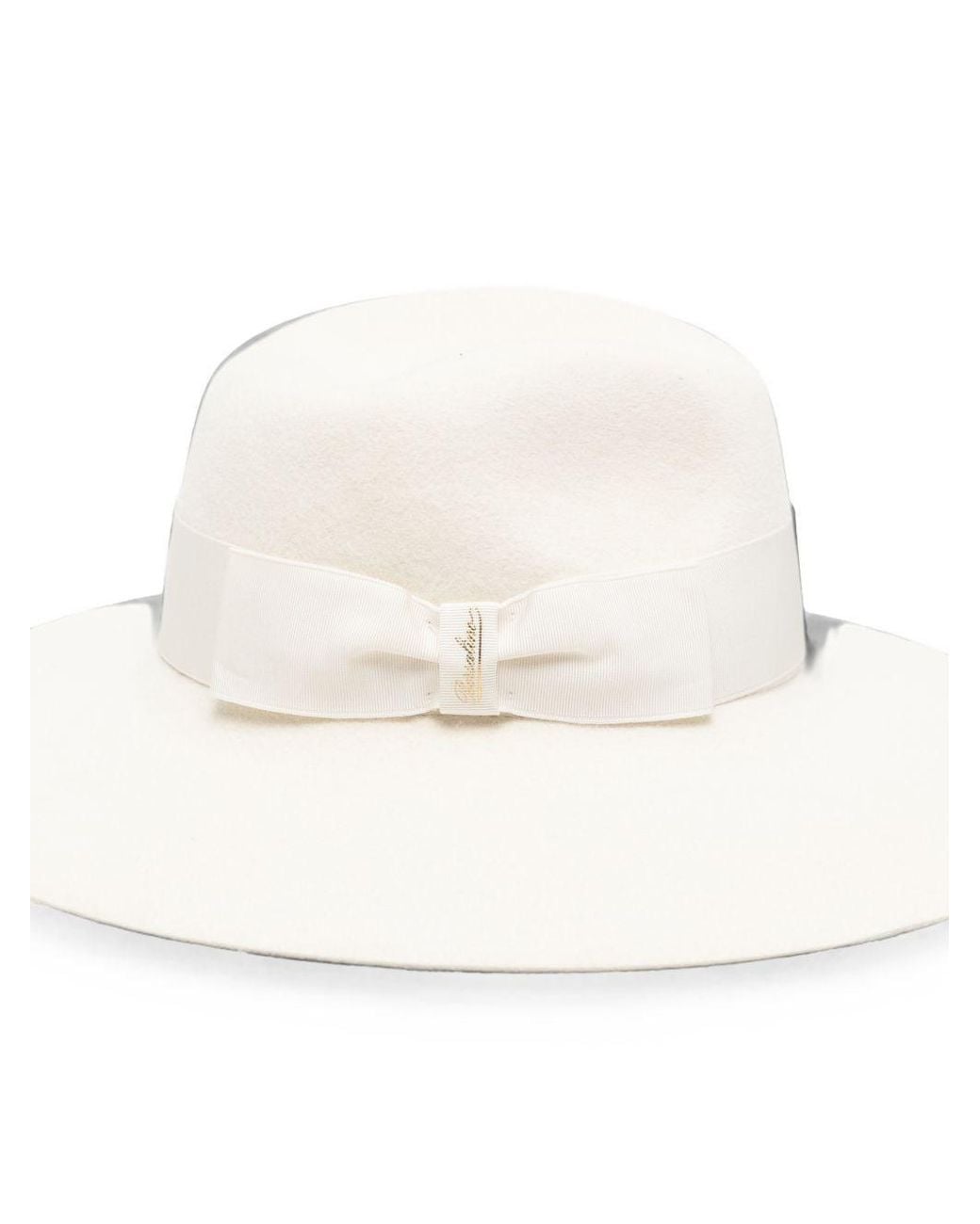 Borsalino Natural Sophie Wool Hat