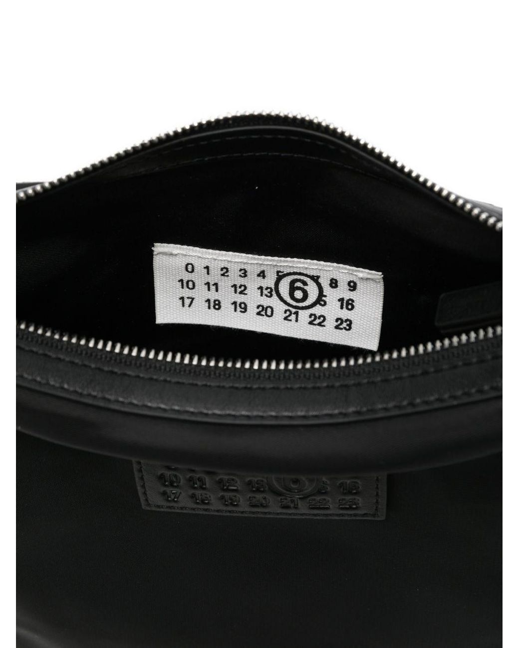 MM6 by Maison Margiela White Nylon Crossbody Bag