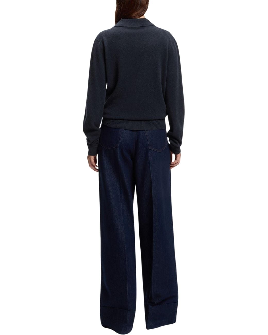 Boss Blue Polo Sweater