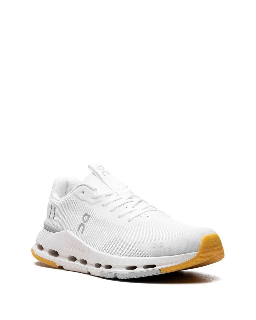 On Shoes White Cloudnova Form 2 Sneakers