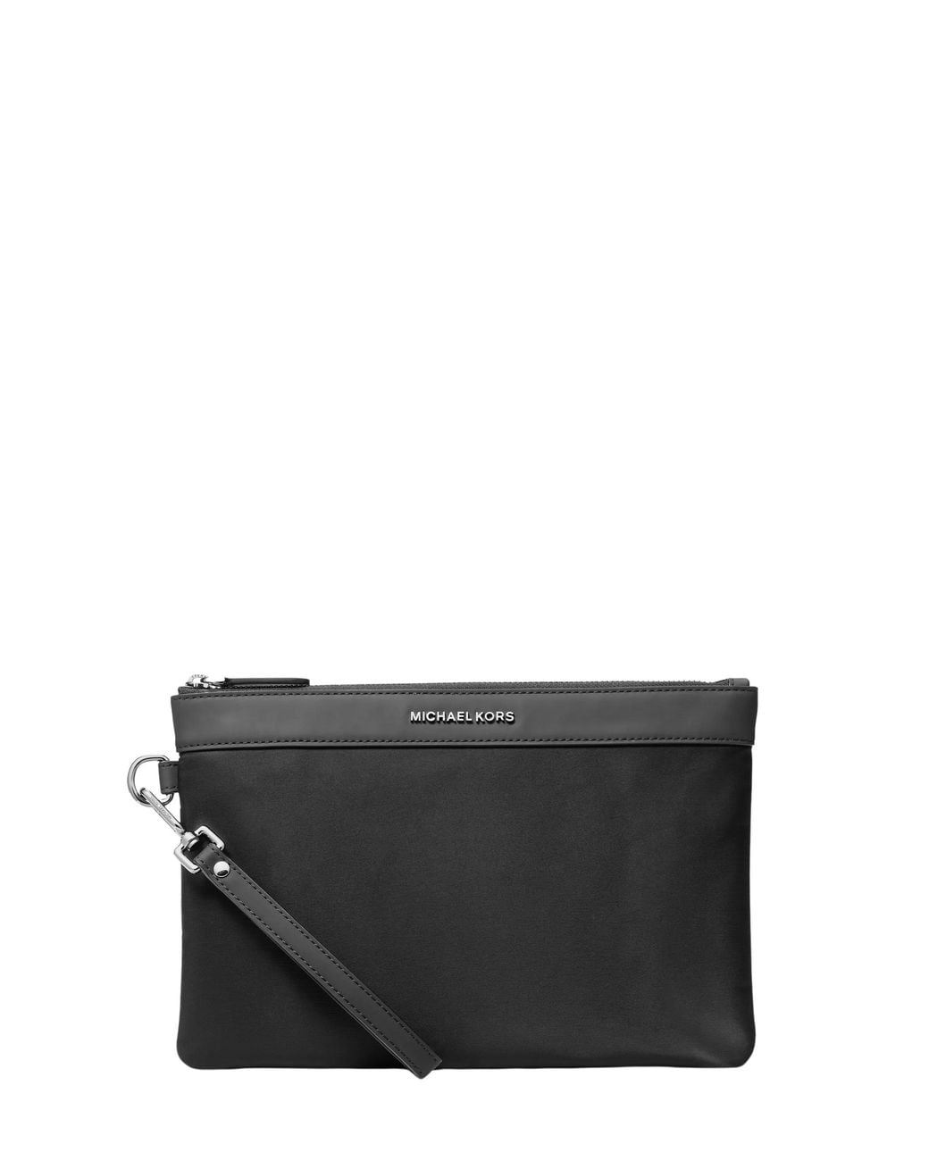 Michael Kors Gray Brooklyn Nylon Travel Pouch for men