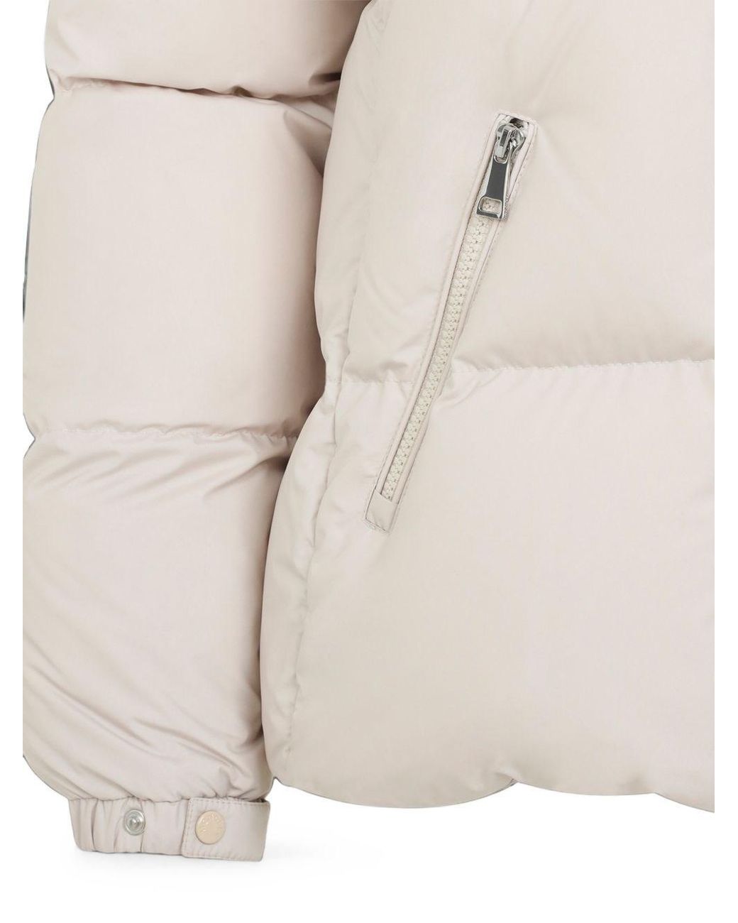 Moncler Natural Fourmines Short Down Jacket