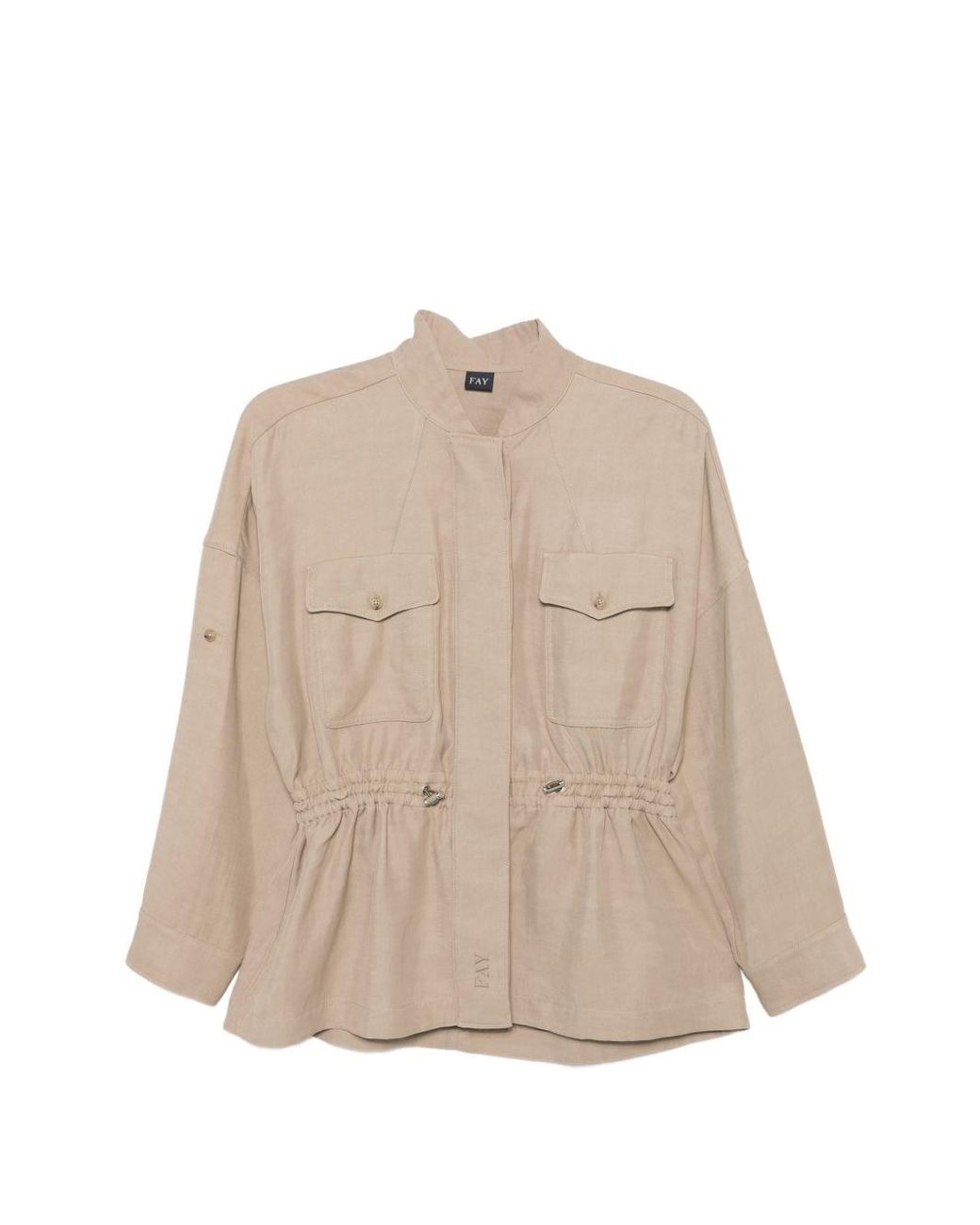Fay Natural Cotton Overshirt