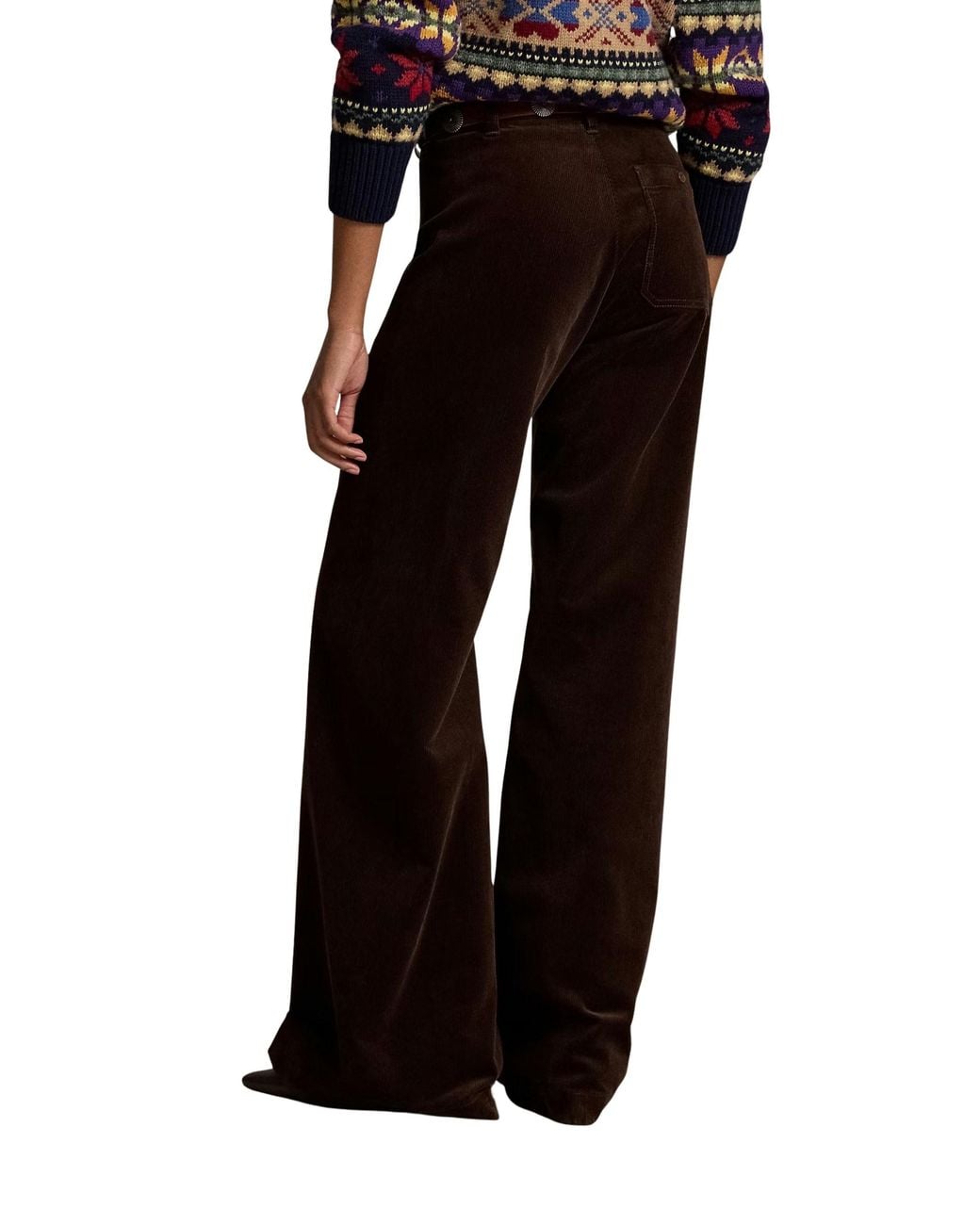 Polo Ralph Lauren Black Flared Trousers