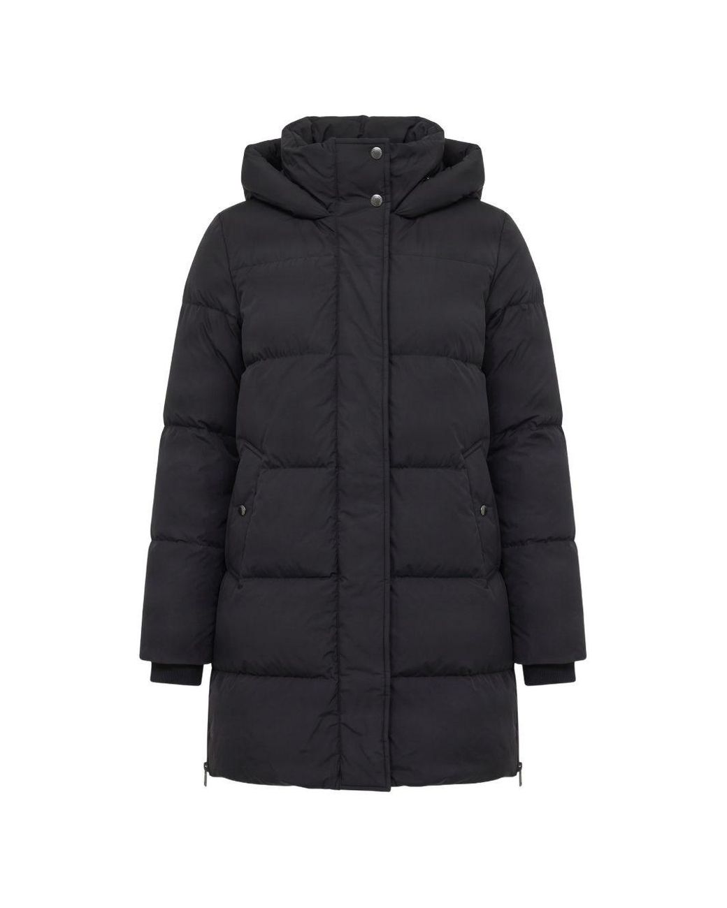 Woolrich Blue Kelly Long Down Jacket