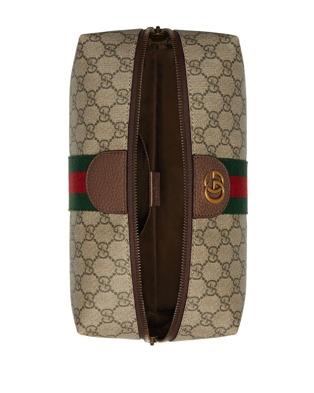 Gucci Gray Beauty Case With Logo for men