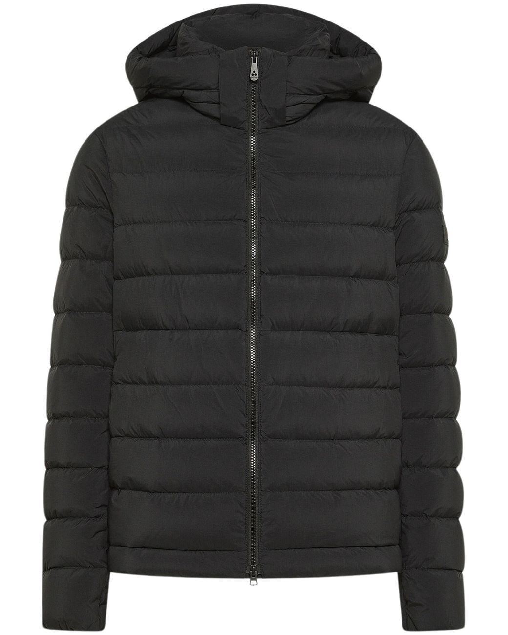 Peuterey Black Ultra-Light Nylon Down Jacket By for men