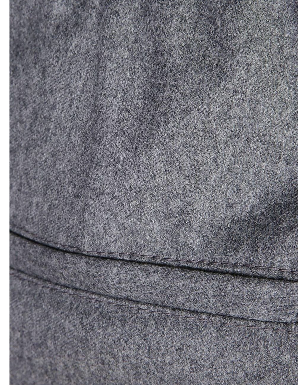 Brunello Cucinelli Gray Leisure Fit Pant for men