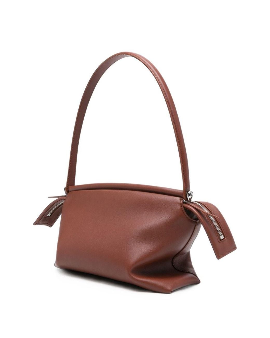 Loewe Brown Whisker Small Leather Shoulder Bag