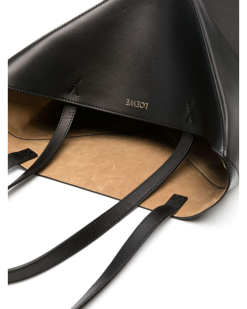 Loewe Black Medium Puzzle Fold Tote Bag